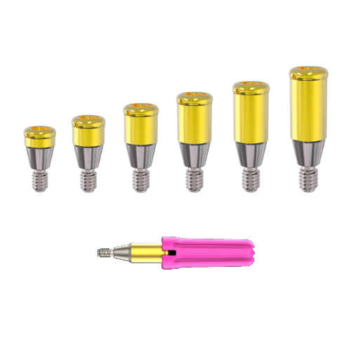 Implant Attachment Abutment Handle